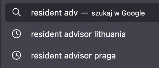 Resident Advisor
